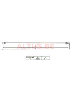 Altrex Horizontaalschoor 305 RS5 - 303708