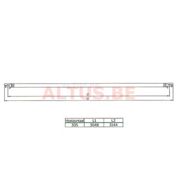 Altrex Horizontaalschoor 305 RS5 - 303708