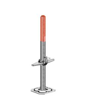 Layher voetspindel rolsteiger 0.60 m met borging