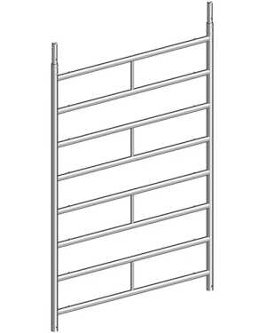 Layher opbouwframe 150-8 sporten