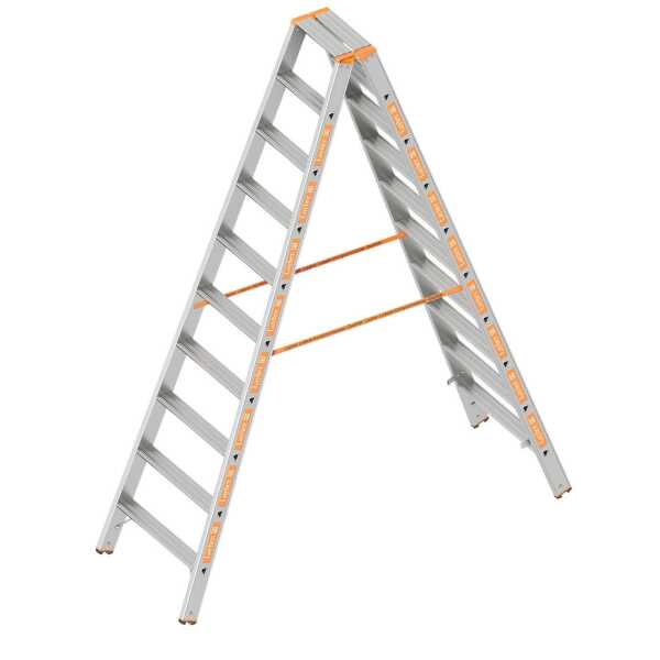 Layher 2x10 Topic dubbele trap - 2