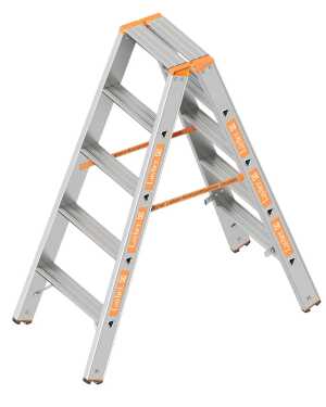 Layher 2x5 Topic dubbele trap - 1.25m