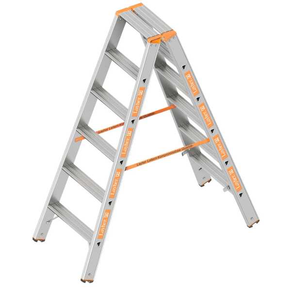 Layher 2x6 Topic dubbele trap - 1.50m