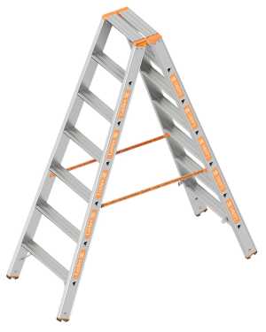 Layher 2x7 Topic dubbele trap - 1.75m
