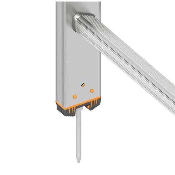 Layher voetpen/grondpen voor Topic laddervoet per stuk