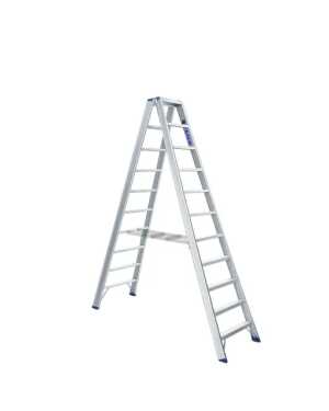 Dubbele trapladder 2x11 treden Atom - 2.75m