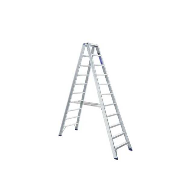 Dubbele trapladder 2x11 treden Atom - 2.75m