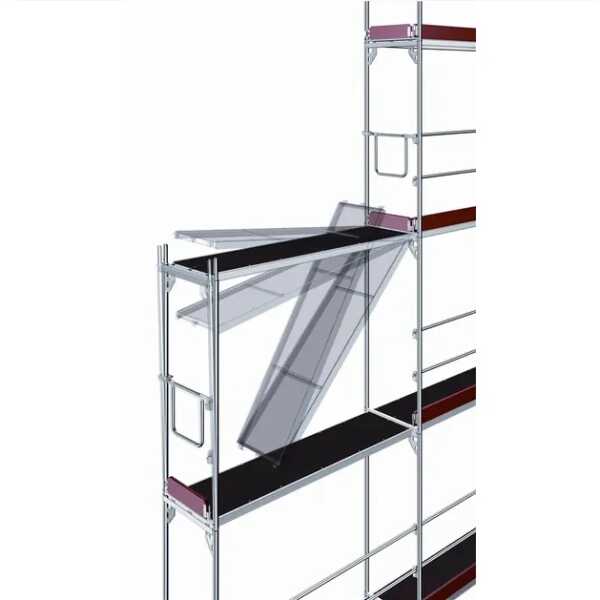 Layher vlonder 0.73x0.61 m xtra light gevelsteiger Blitz