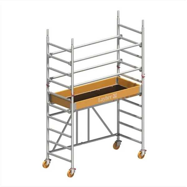 Layher kopkantplank 0.75 m rolsteiger Basic, Compact, Zifa