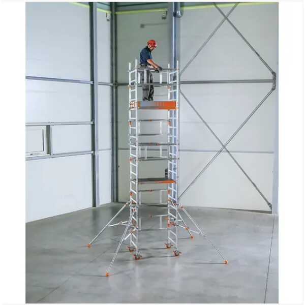Layher leuning dubbel rolsteiger Solotower