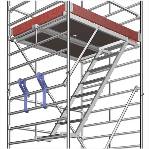 Layher trapleuning 1.20 m rolsteiger Uni Comfort