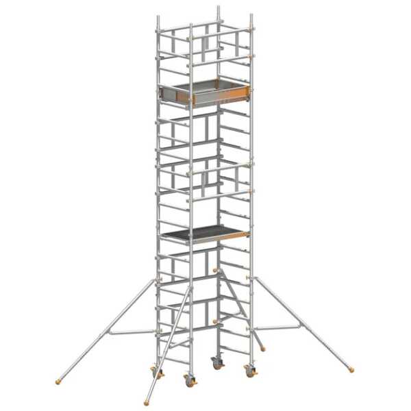 Layher| Eenpersoons rolsteiger SoloTower | SH: 4,20 m / WH: 6,20 m