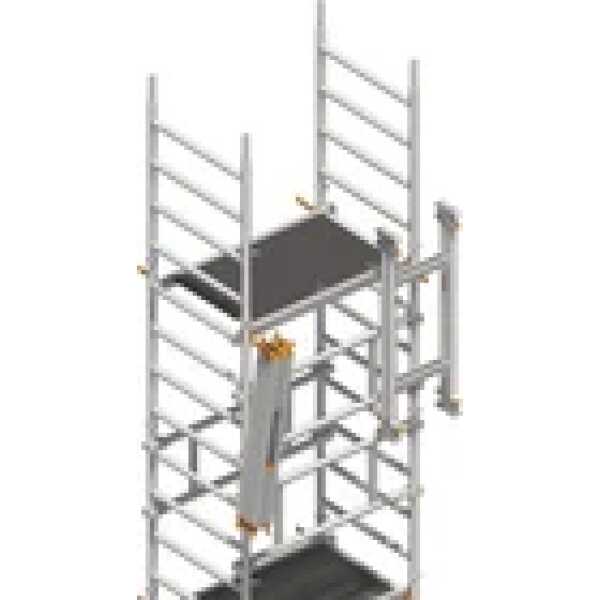 Layher| Eenpersoons rolsteiger SoloTower | SH: 4,20 m / WH: 6,20 m
