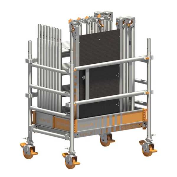 Layher| Eenpersoons rolsteiger SoloTower | SH: 4,20 m / WH: 6,20 m