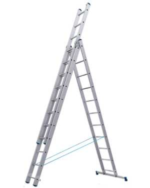 Tubesca 3x11 Starline - 3-delige reformladder - 6.49 m