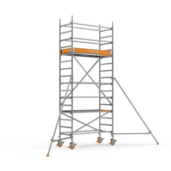 Layher Rolsteiger Basic 550 - Wand 180x75x470cm - Werkhoogte 5.20 m