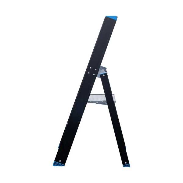 Eurostairs enkele trapladder 2 treden - Black edition - 0.50 m stahoogte