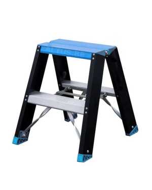 Atom-pro 2x2 trapladder - Blauw-Zwart “Limited Edition” - 0.50m