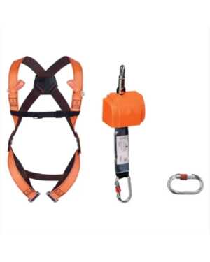 Delta Plus ELARA140 Valbeveiligingsset S/M/L – Verticale Kit 2,5 m