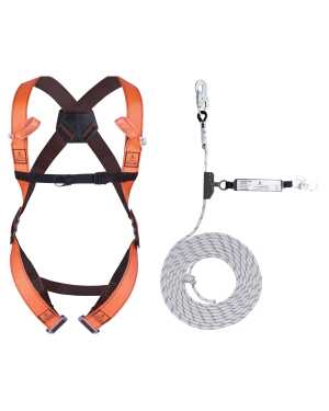Delta Plus ELARA180 Valbeveiligingsset S/M/L – Dakwerk Kit 10 m