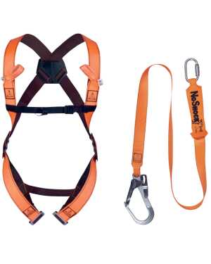 Delta Plus ELARA190V2 Valbeveiligingsset S/M/L – Steigerbouw Kit met Enkele Leeflijn