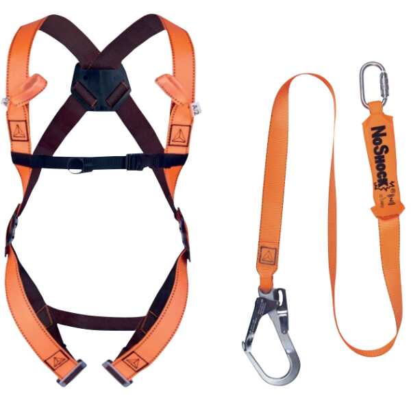 Delta Plus ELARA190V2 Valbeveiligingsset S/M/L – Steigerbouw Kit met Enkele Leeflijn