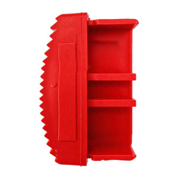 Solide Rubber Dop 65mm Rood – DOP65R