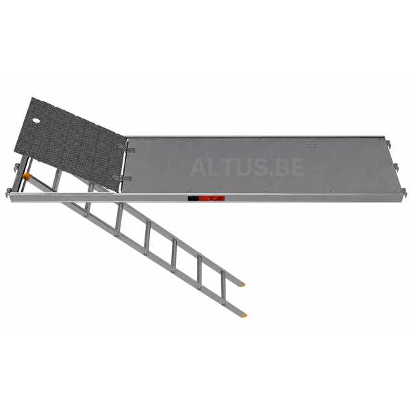 Layher Blitz - Aluminium gevelsteigerpakket - Pakket compleet 46m²