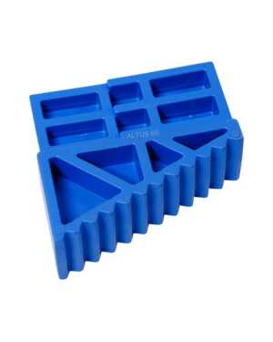 Solide Rubber Dop schraag -80mm (stuk)