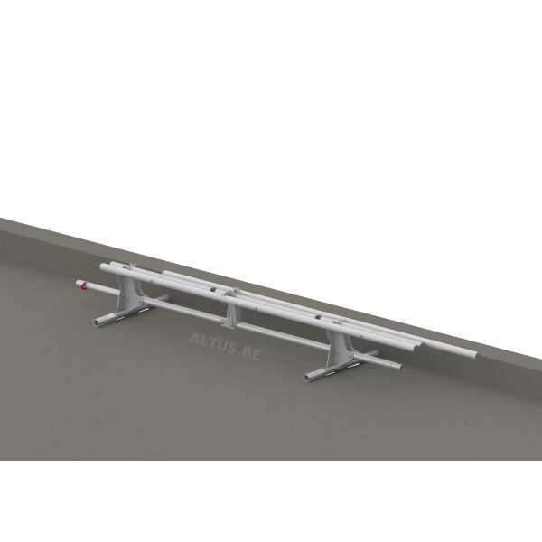 Altrex EP6 dakrandbeveiliging set 12.00 m compleet