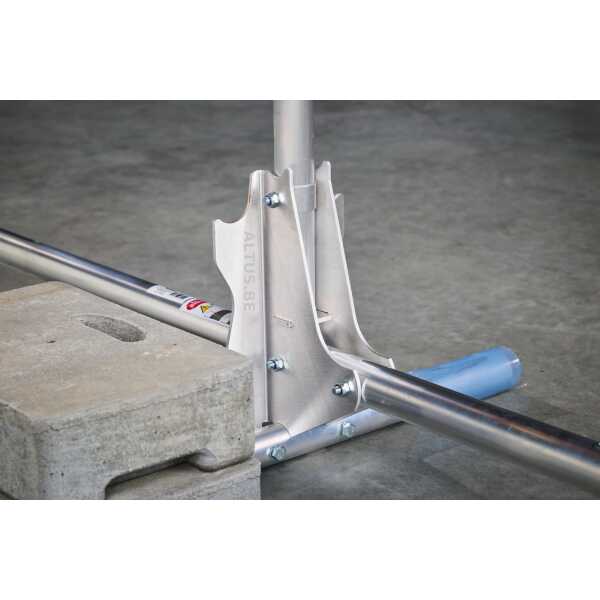 Altrex EP6 dakrandbeveiliging set 12.00 m compleet