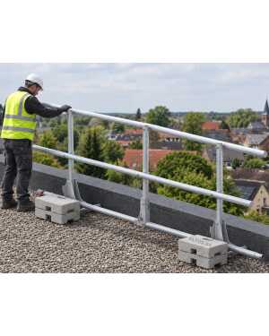 Altrex EP6 dakrandbeveiliging set 18.00 m compleet