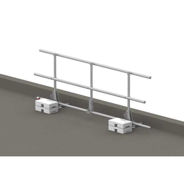 Altrex EP6 dakrandbeveiliging set 12.00 m compleet