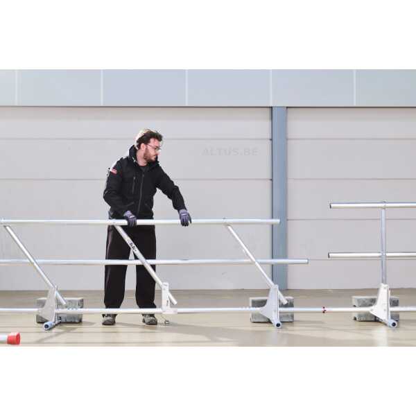 Altrex EP6 dakrandbeveiliging set 12.00 m compleet