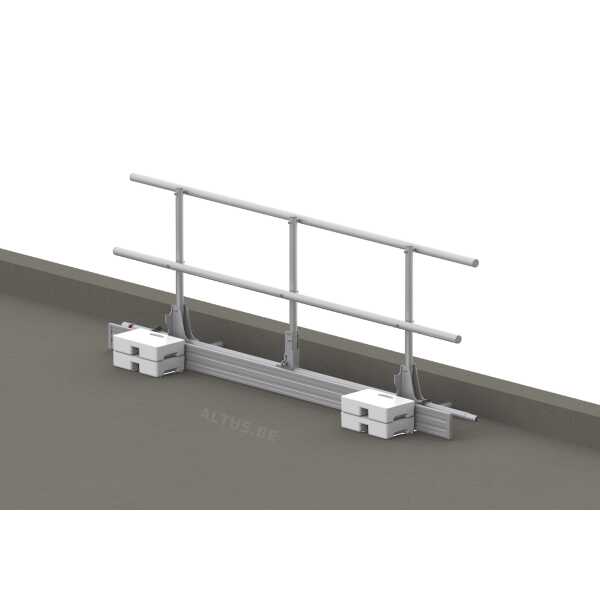 Altrex EP6 dakrandbeveiliging set 12.00 m compleet