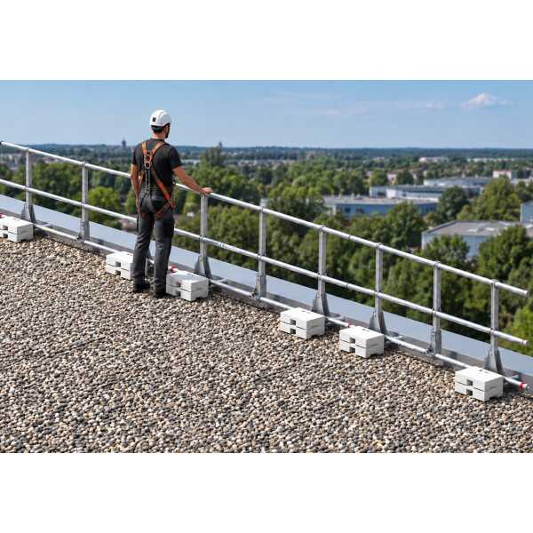 Altrex EP6 dakrandbeveiliging set 9.00 m compleet